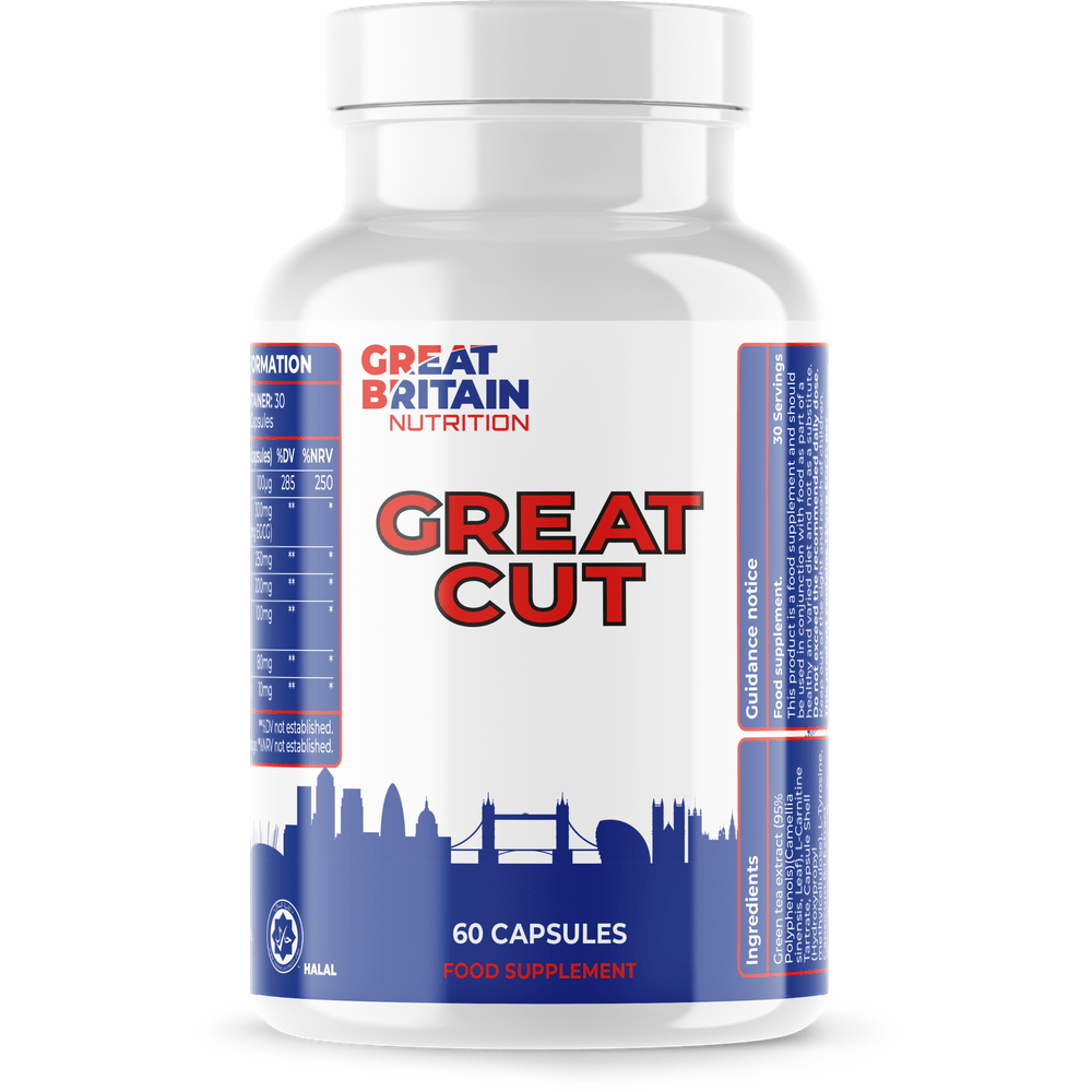 GBN Great Cut Capsules Green Tea Extract, L-Carnitine & Caffeine (60 Great Britain Nutrition GBN Great Cut Capsules Green Tea Extract, L-Carnitine & Caffeine (60 Great Britain Nutrition