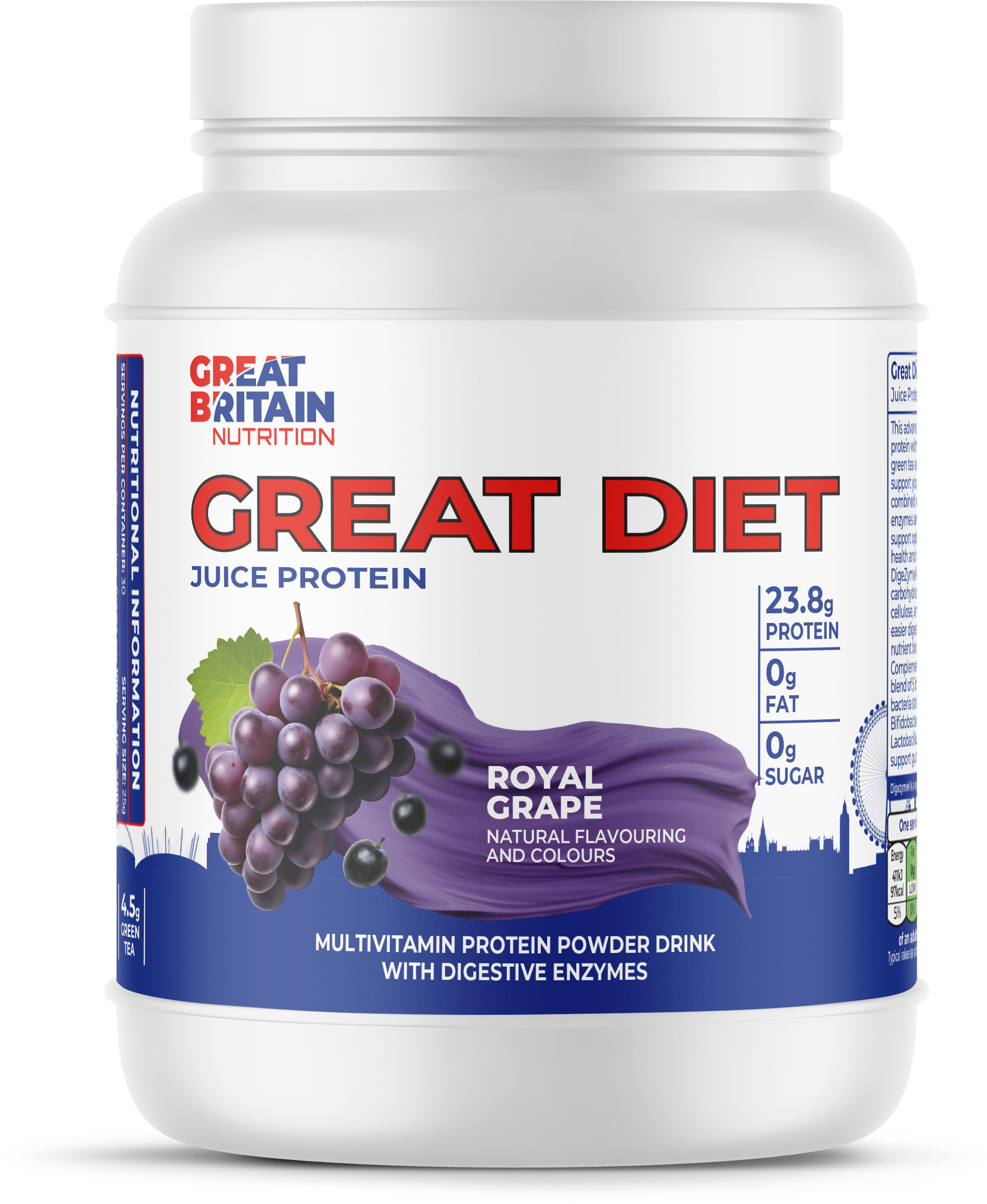 Great Diet Juice Protein Collagen Protein Drink with Vitamins (750g)
